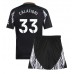 Maillot de foot Arsenal Riccardo Calafiori #33 Extérieur vêtements enfant 2024-25 Manches Courtes (+ pantalon court)